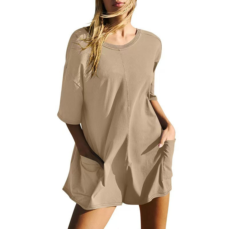 Damen Freizeitkleid mit praktischen Taschen WW