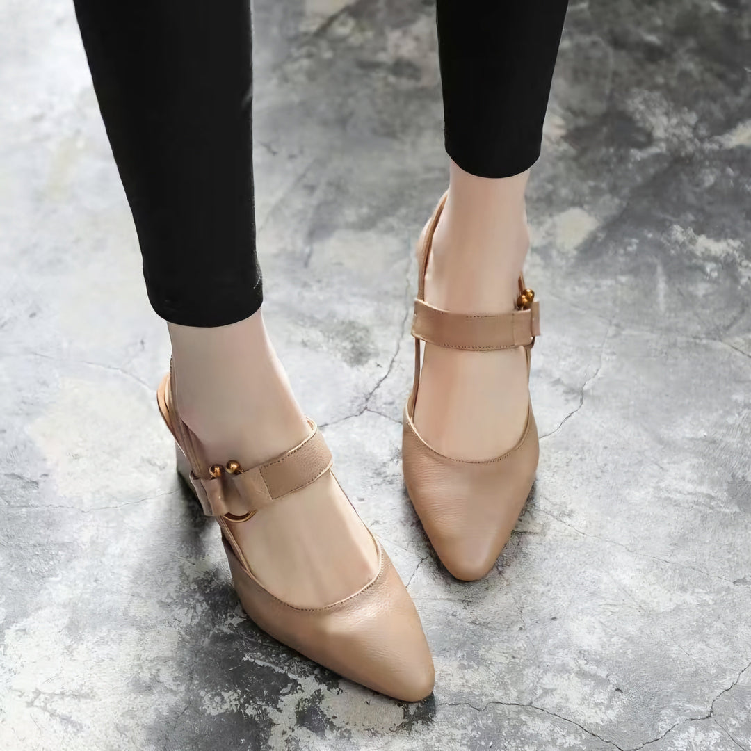 W&W Mode | orthopädische Sandalen mit Absatz