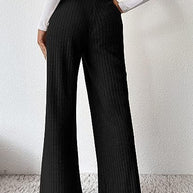 WW | Lockere gestrickte lange Hose