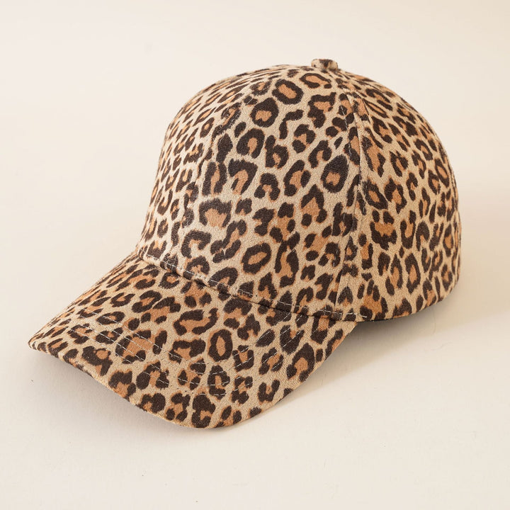 Damen Baseballmütze mit modernem Leopardenmuster und hoher Atmungsaktivität W&W Mode