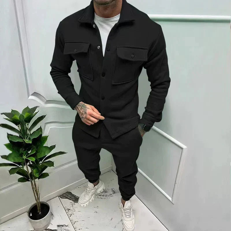 W&W Mode | 2 Teiliges Wildleder Satz Hemd Und Hose