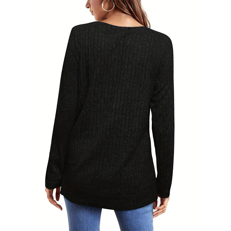 Damen Strickpullover mit strukturierter Oberfläche und lockerem Schnitt WW