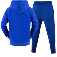 Damen Sportliches Sweatshirt und Jogginghose Set mit kreativen Druckdetails WW