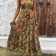 WW | Vintage Bohemian Halterkleid