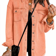 Femme Destroyed Denim Westernjacke WW
