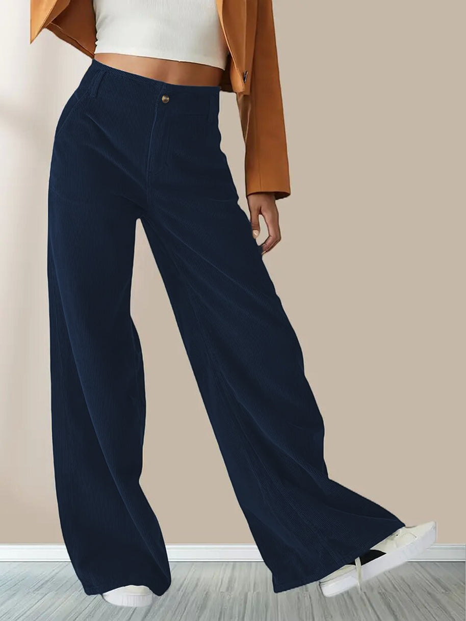 Damen Weite Cordhose WW