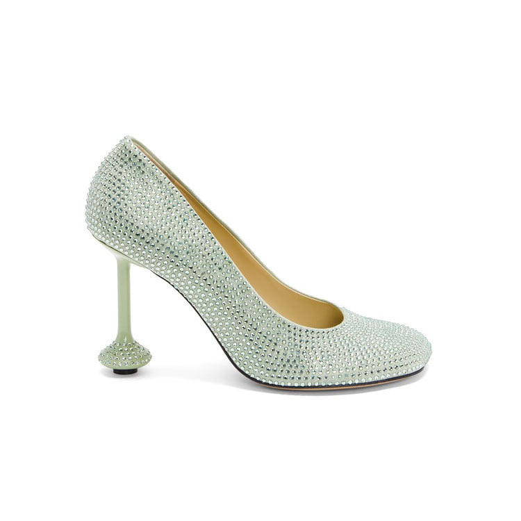 Damen Strass-besetzte High-Heel-Pumps WW