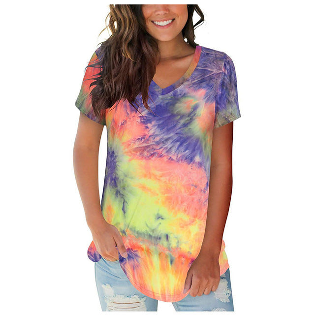WW | Batik Kurzarm-T-Shirt