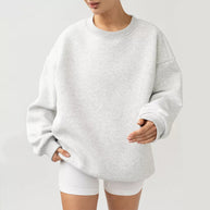 Damen bequemer und modischer Sweatpullover WW