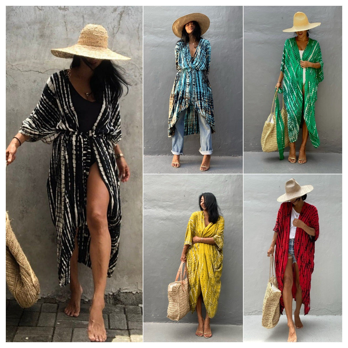 Damen Strandkimono WW