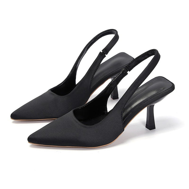 Damen Slingback Pumps mit eleganter Spitze WW