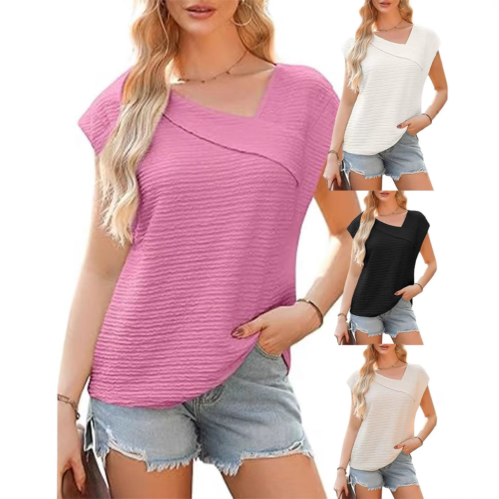 Damen Oberteil mit modernem Schnitt und strukturiertem Design WW