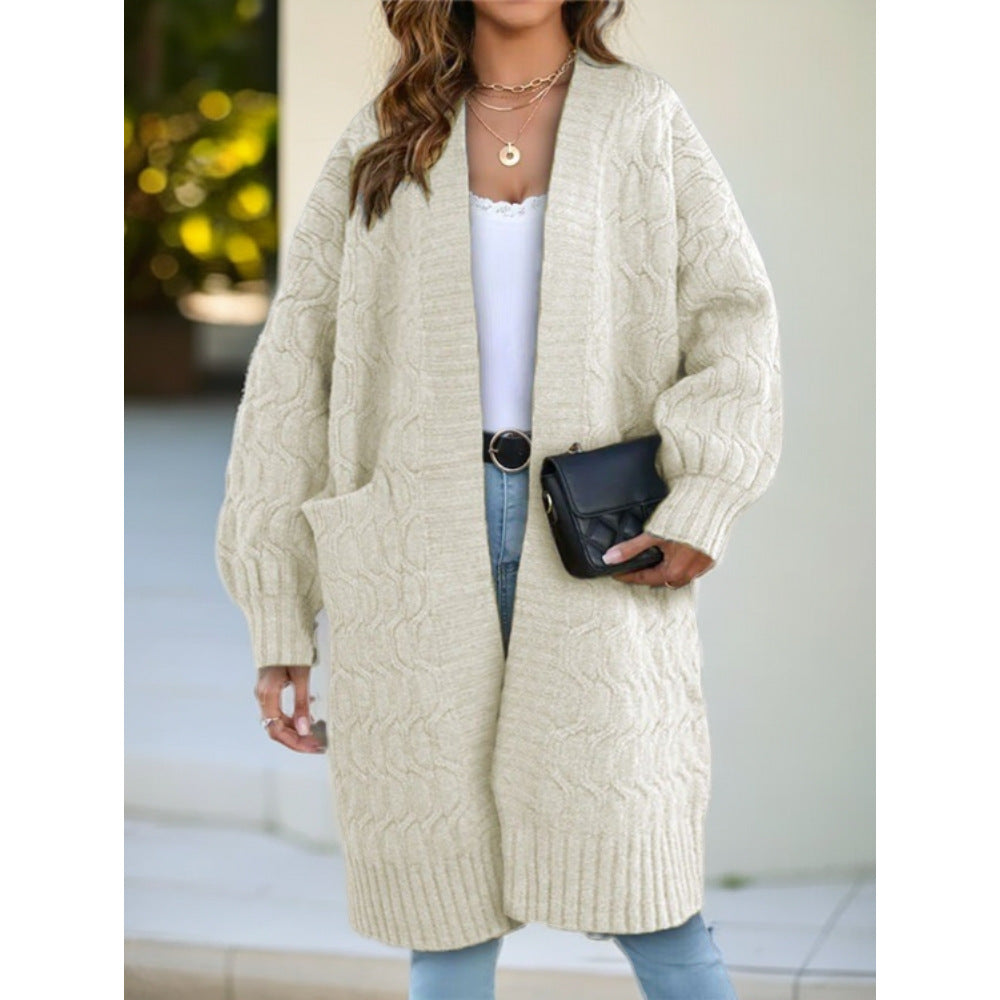 Damen Strickjacke mit Taschen WW