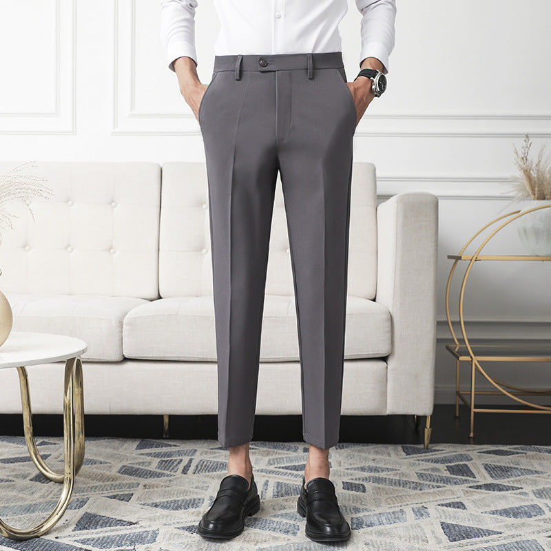 Herren Slim-Fit-Hose im klassischen Stil