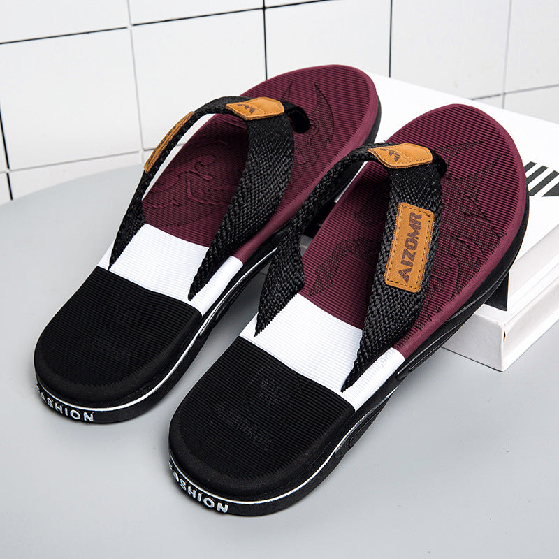 Herren Bequeme Zehentrenner WW