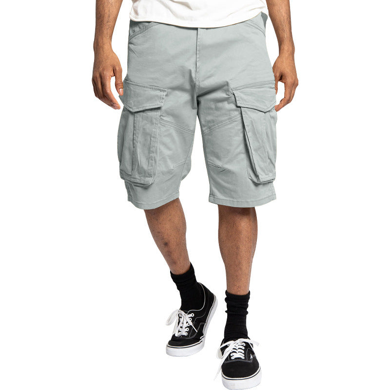 Herren Cargo-Shorts mit praktischen Seitentaschen und robustem Design WW