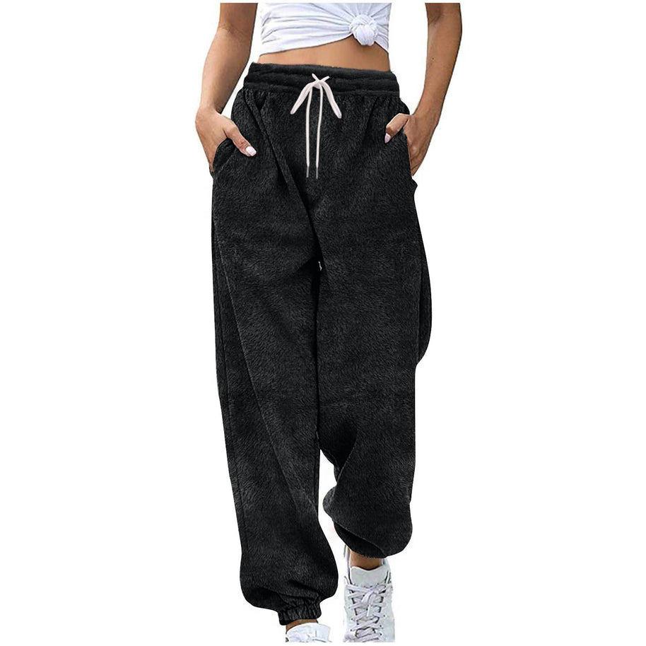 Damen bequeme Loungewear-Hosen WW
