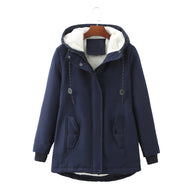 WW | Lässige Winterjacke mit Pelzfutter für Damen