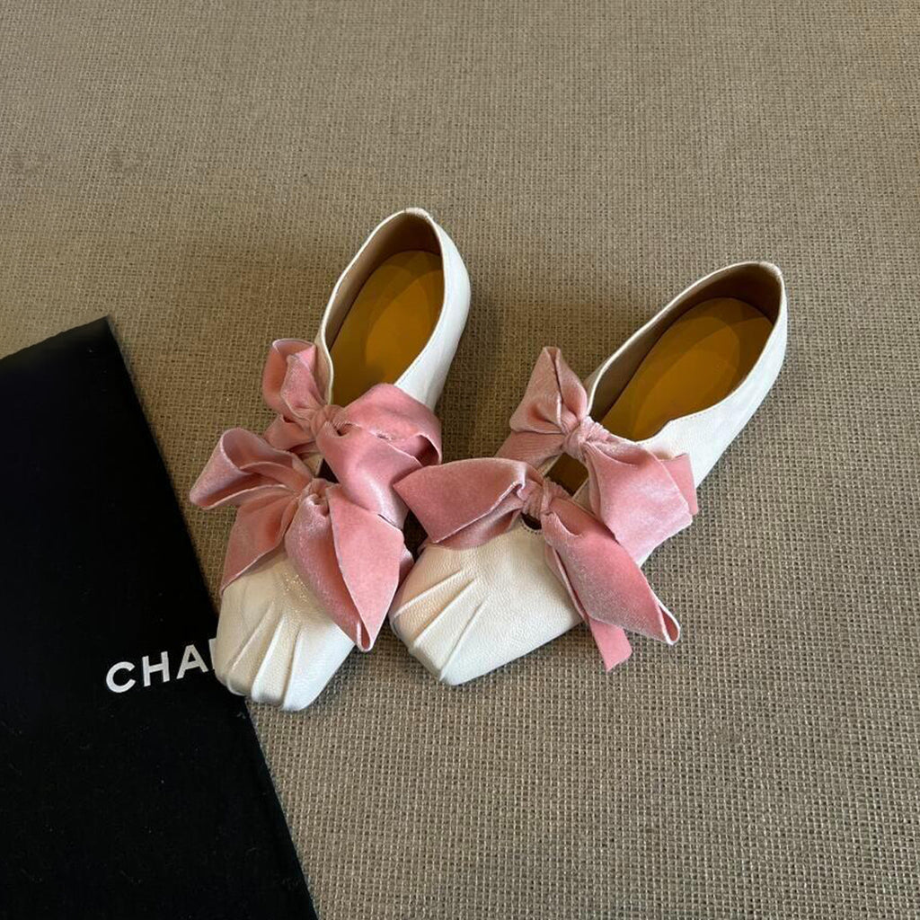Damen Elegante Schleifen-Detail Slipper WW