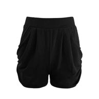 Damen Bleistiftshorts mit hohem Bund und seitlichen Taschen WW