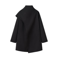 WW | Stehkragen Cape-Stil Mantel