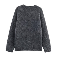 Damen Strickjacke mit buntem Pilzdesign WW