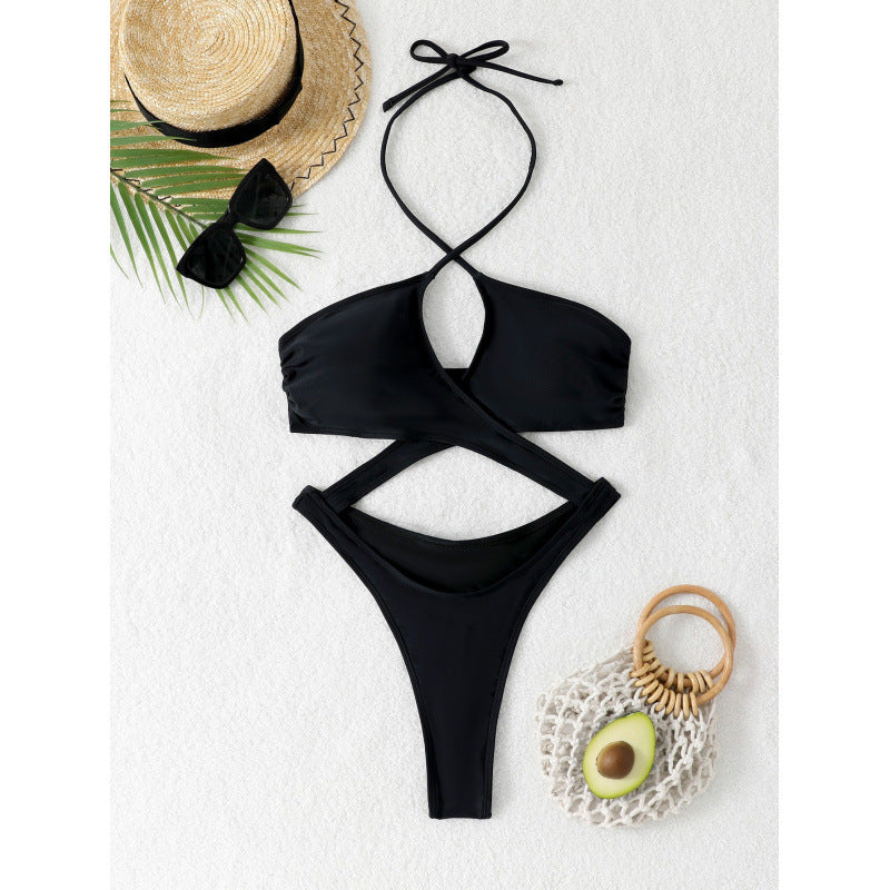 Damen Metallischer Bikini WW