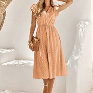 Damen Midi-Kleid W&W