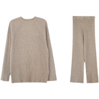 Damen Strickensemble mit weitem Schnitt und elegantem Design WW