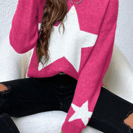 WW Big Stars Pullover Rundhals Sweatshirt