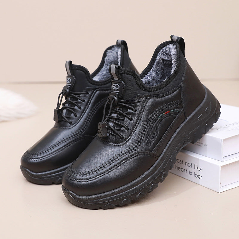 Damen Sportliche und komfortable Wander-Sneaker mit wärmendem Innenfutter WW