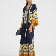WW | Bedrucktes Dreiviertelarmkleid