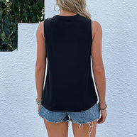 Damen Top mit Spitze und sportlichem Schnitt WW