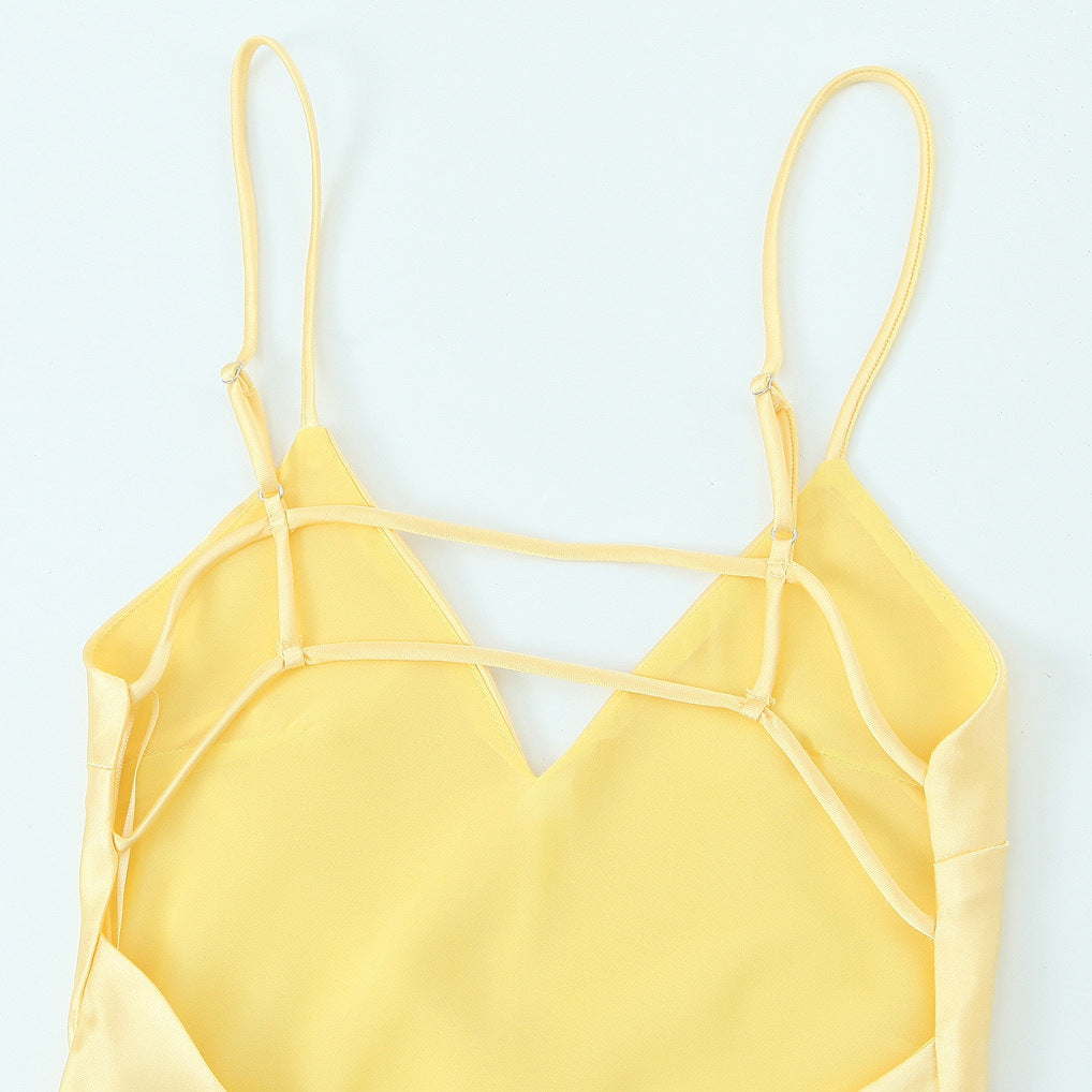 W&W Mode | Glamouröses Midi Sling Langkleid