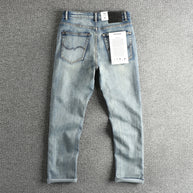 Damen Slim-Fit Jeans mit lässigen Fransen WW