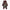 Damen Eleganter Poncho mit grafischem Muster und weichen Fransen WW