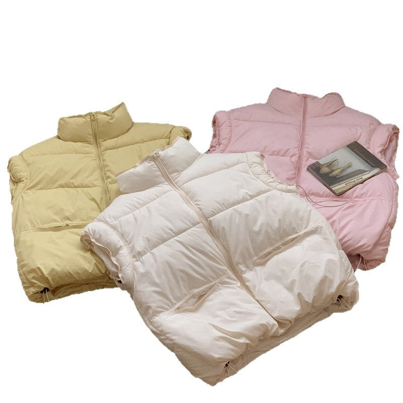 Damen Wattierte Freizeitweste mit hochabschließendem Kragen und praktischen Eingrifftaschen WW