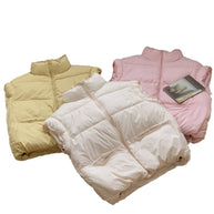 Damen Wattierte Freizeitweste mit hochabschließendem Kragen und praktischen Eingrifftaschen WW