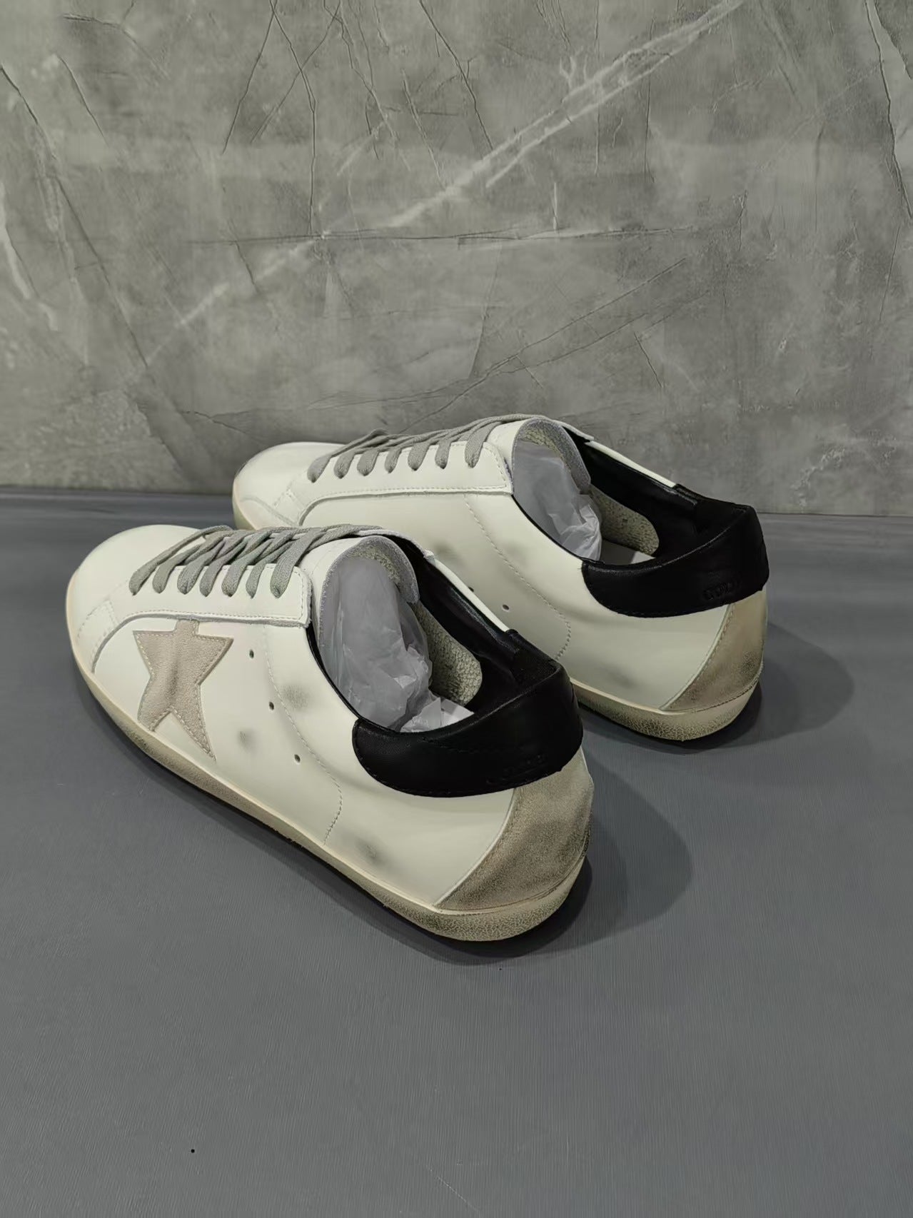 Männer Freizeit Leder Sneaker WW