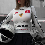 Damen Motorsport Longsleeve W&W