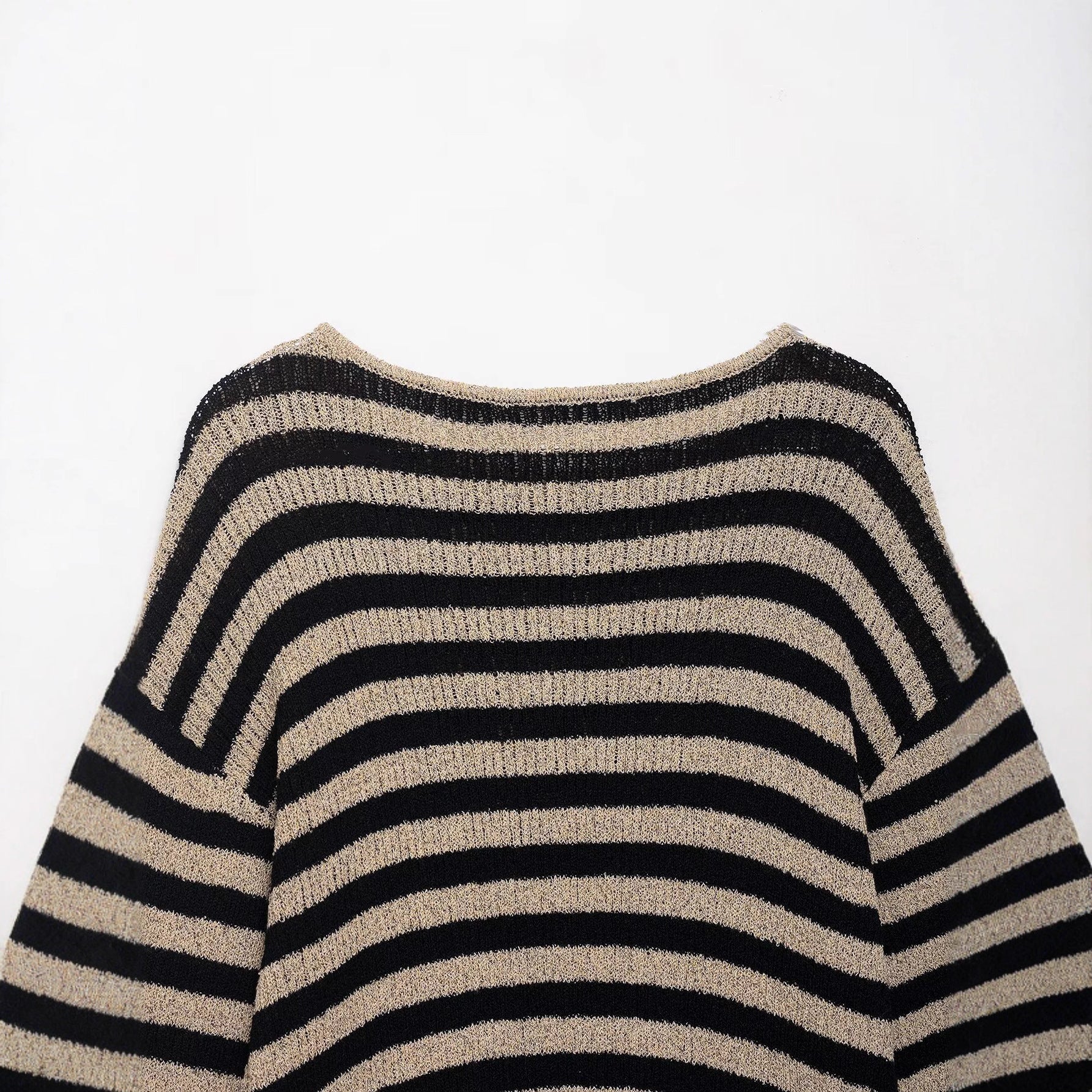 Damen Strickpullover mit stilvollem Streifendessin und weichem Material WW
