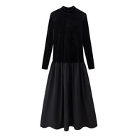 Damen Eleganter Maxirock mit voluminösem Schnitt und luxuriösem Satin-Finish WW