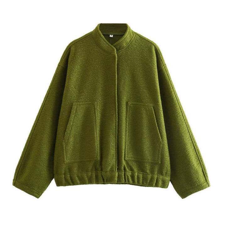 W&W Mode | Weit geschnittene Luxus-Bomberjacke für Damen Bestseller Herbstjacke 2023