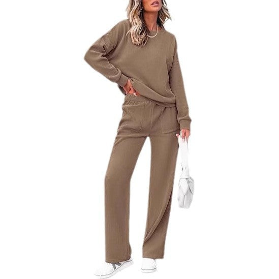 WW | Lässiges Sportbekleidungs-Zweiteiler-Set