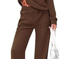 WW | Lässiges Sportbekleidungs-Zweiteiler-Set