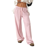 Damen Freizeit-Hose mit weitem Schnitt und bequemem Gummibund WW
