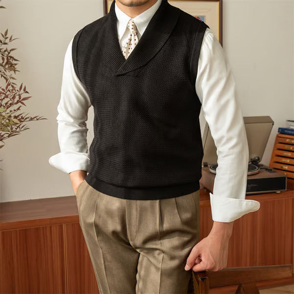 Herren Strickpullover mit modernem Schnitt WW
