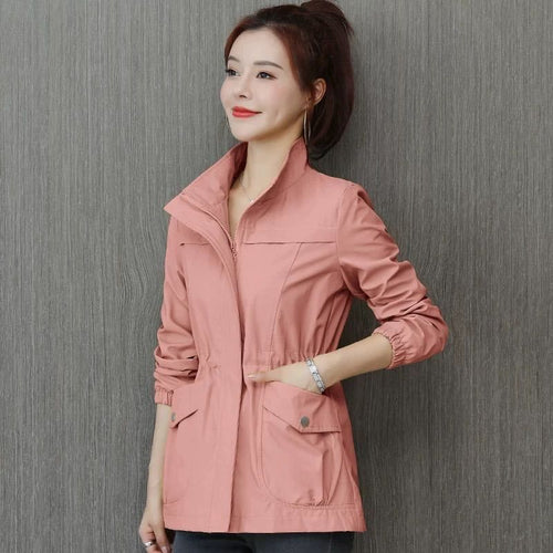 WW | Trenchcoat Mit Reißverschluss Für Frauen