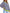 Damen gestreifter Sweatshirt mit modernem Schnitt und Kontrastdetails WW