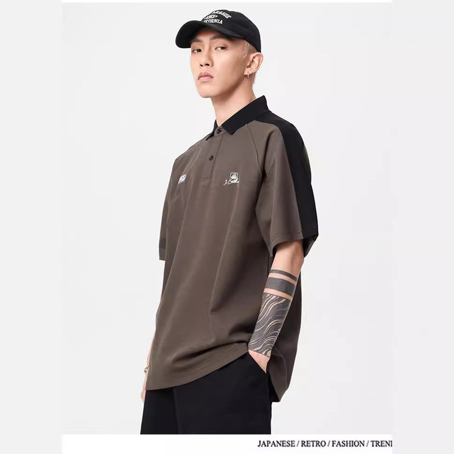 Herren Polo-Shirt mit modernem Strukturdesign und kontrastierenden Akzenten WW